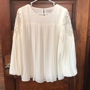 Off white blouse